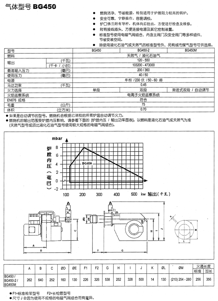 百通Bentone液化气燃烧器